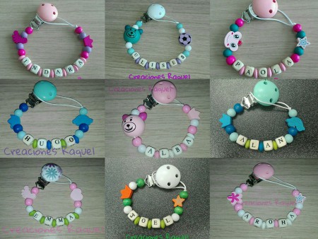Chupeteros personalizados